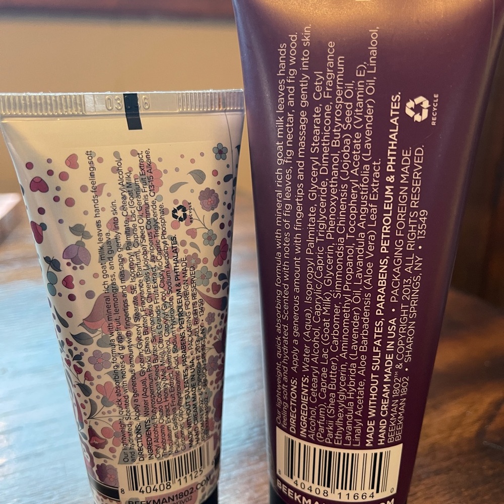 Beekman 1802 hand cream - Picture 2 of 4
